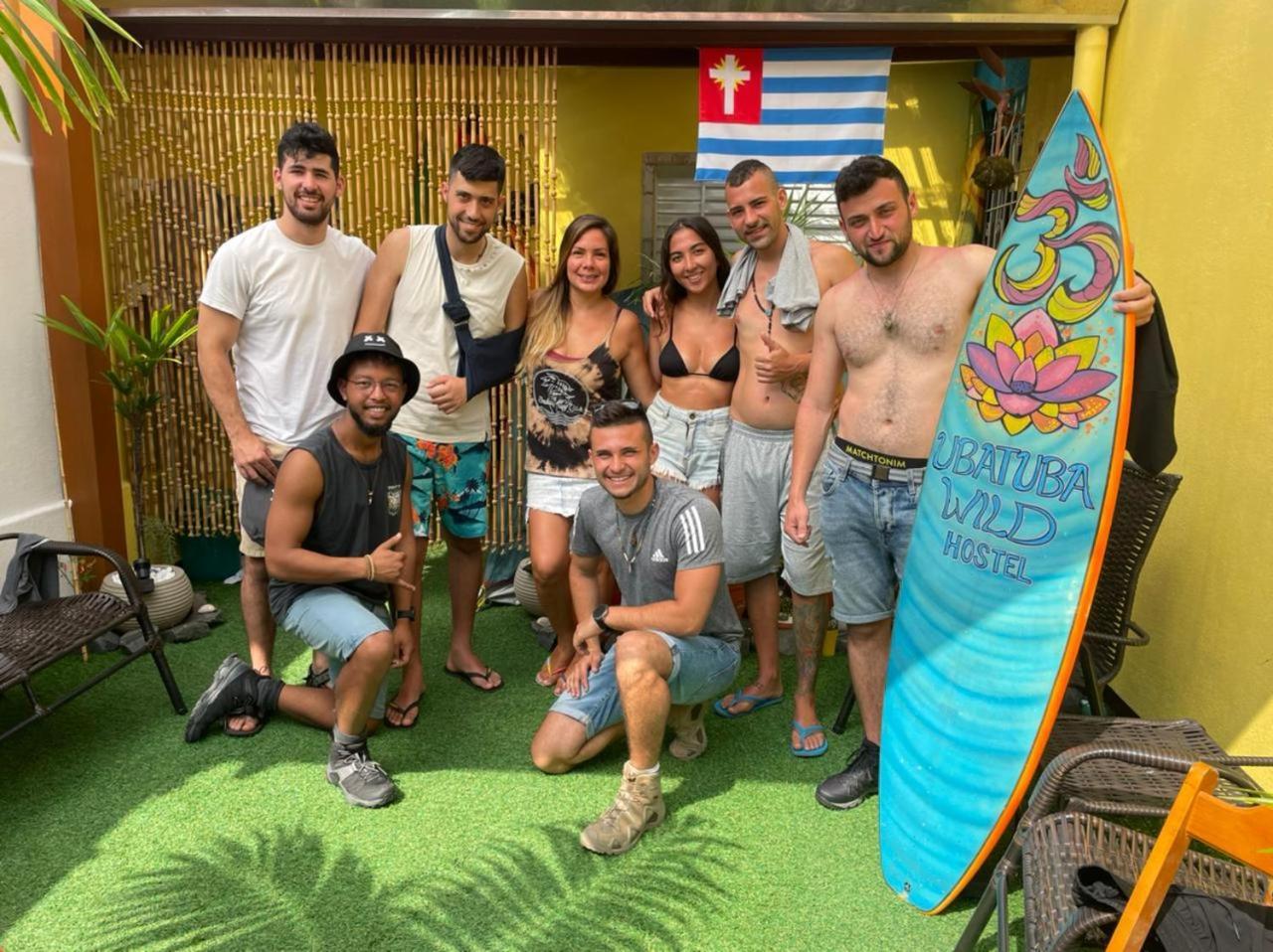 Ubatuba Wild Surf Hostel מראה חיצוני תמונה