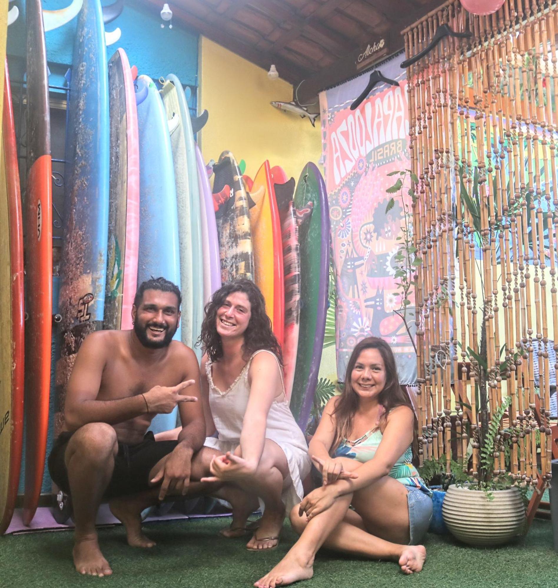 Ubatuba Wild Surf Hostel מראה חיצוני תמונה